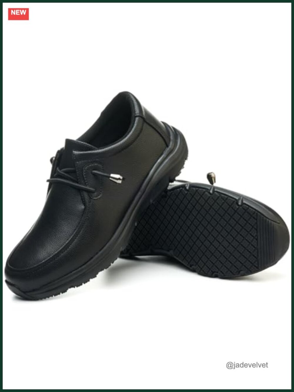 Non Slip Work Shoes Slip on Loafers Waterproof Lightweight Comfortable Chef